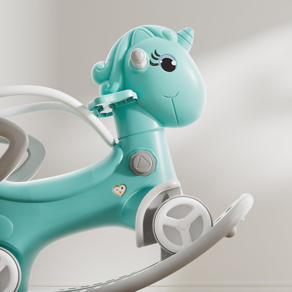 Rocking Horse for Toddlers, Balance Bike Ride On Toy
