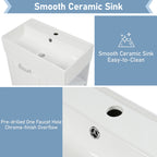 21.8 Inch Bathroom Vanity with Sink