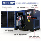 15HP Rotary Screw Air Compressor