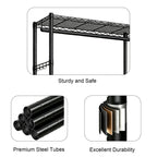 Freestanding Garment Rack with Dust Cover