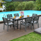 HDPE Outdoor Patio Dining Set