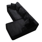106.3" Cloud Modular Sectional Sofa Couch with L-Shape Chaise