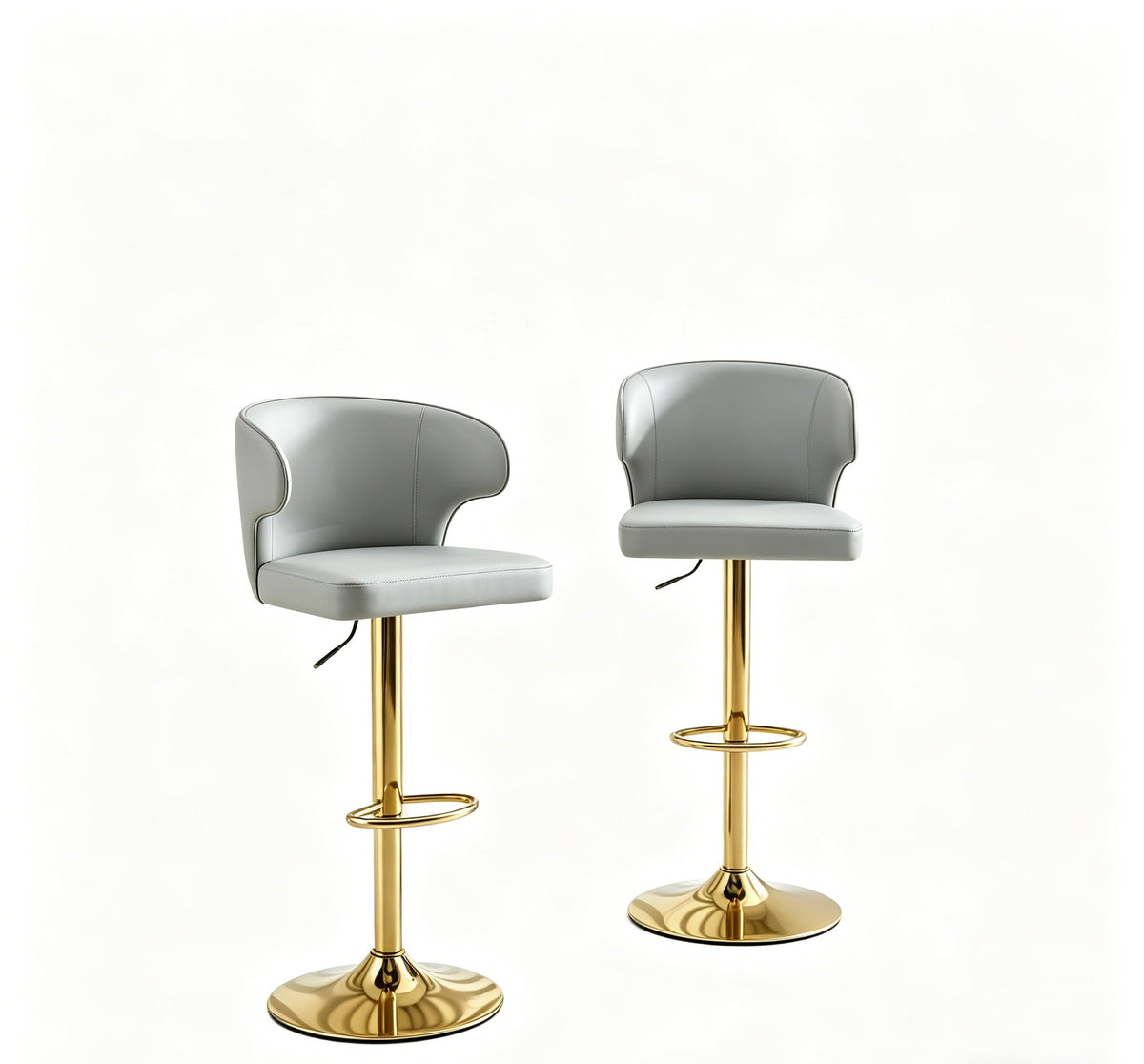 Modern Rotating Adjustable Bar Chair - Set of 2