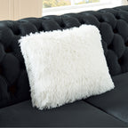 106 Inches L-Shaped Chesterfield Sectional Sofa Set