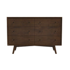 Caroline Mid Century Modern Solid Wood Dresser