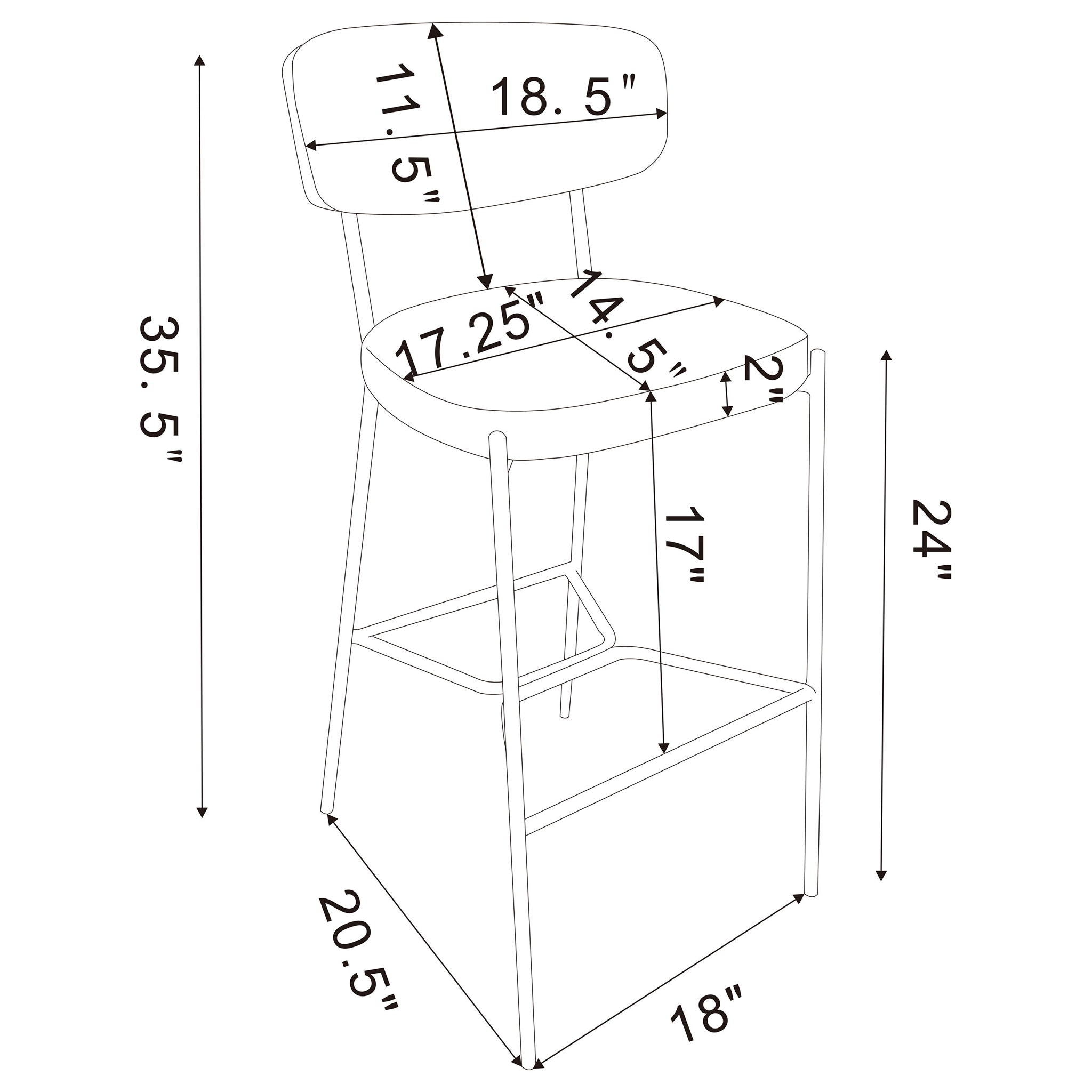 Joy - Stool (Set of 2)