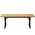 71" Farmhouse Dining Table for 6