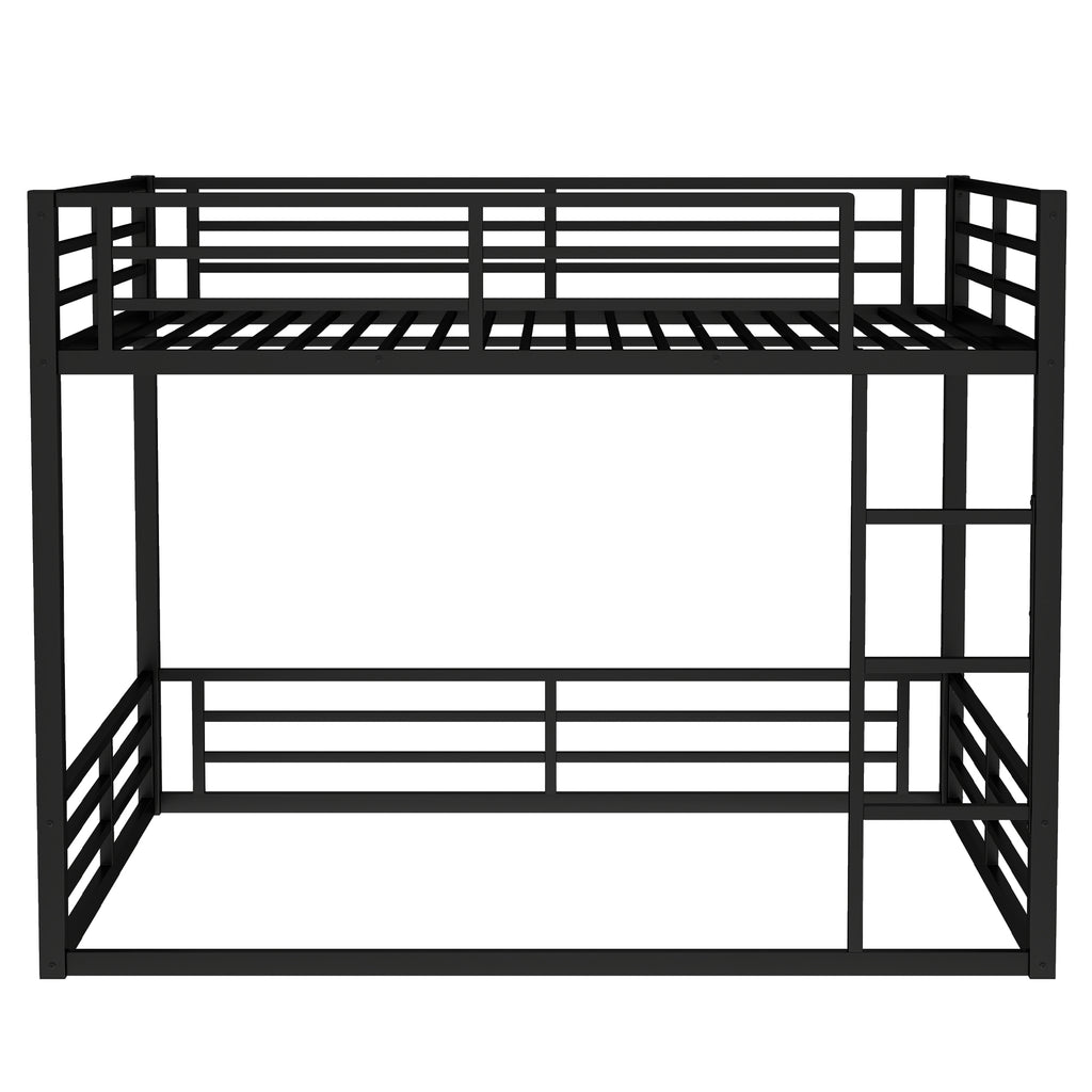 Metal Queen Over Queen Bunk Bed for Teens and Adults