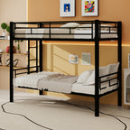 Twin Over Twin Metal Bunk Bed for Kids
