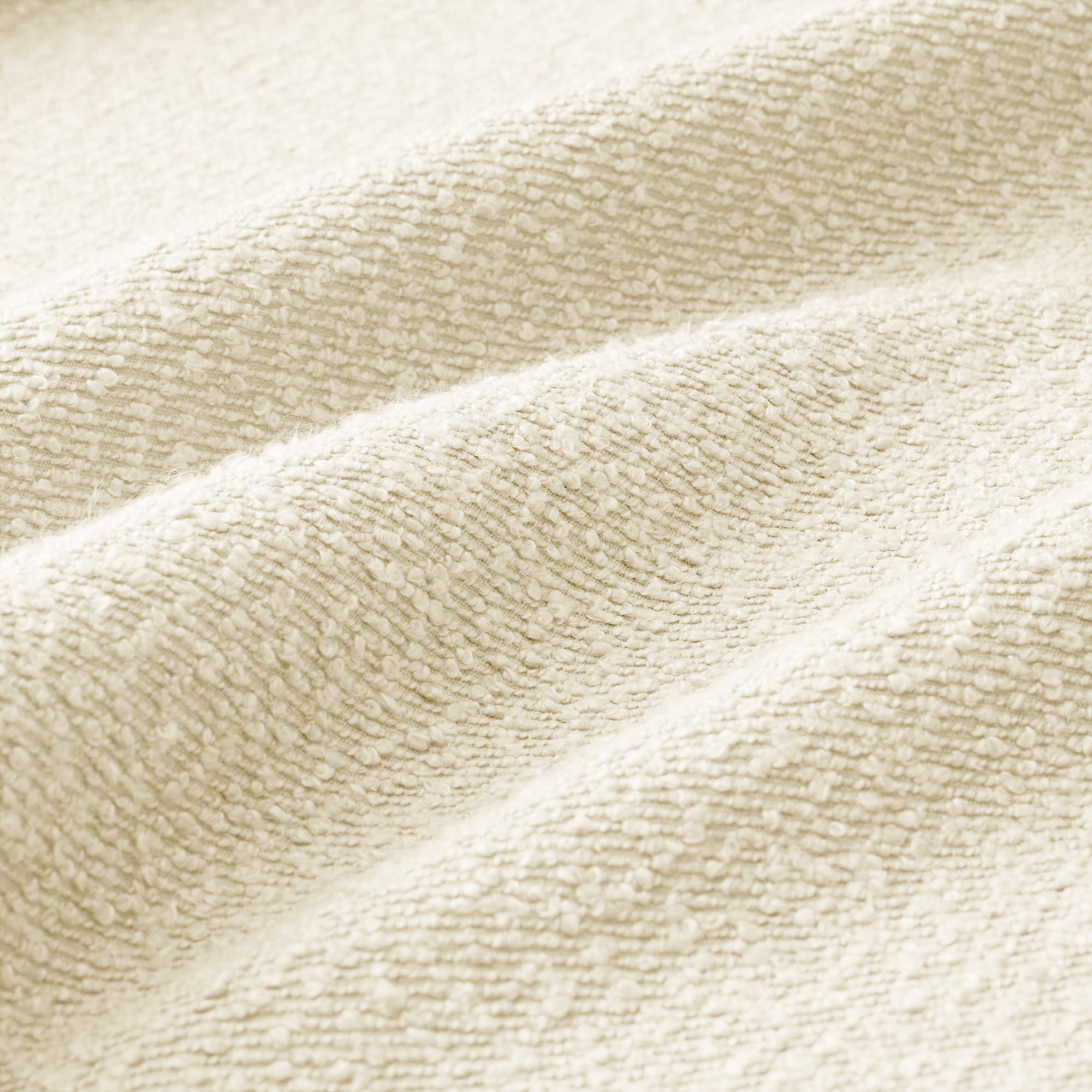 Premium Polyester Beige Ottoman