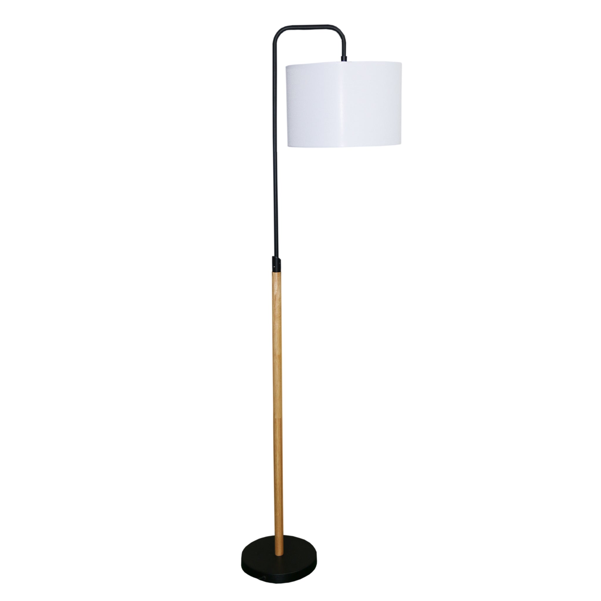 Arc Floor Lamp with Cylinder Shade
