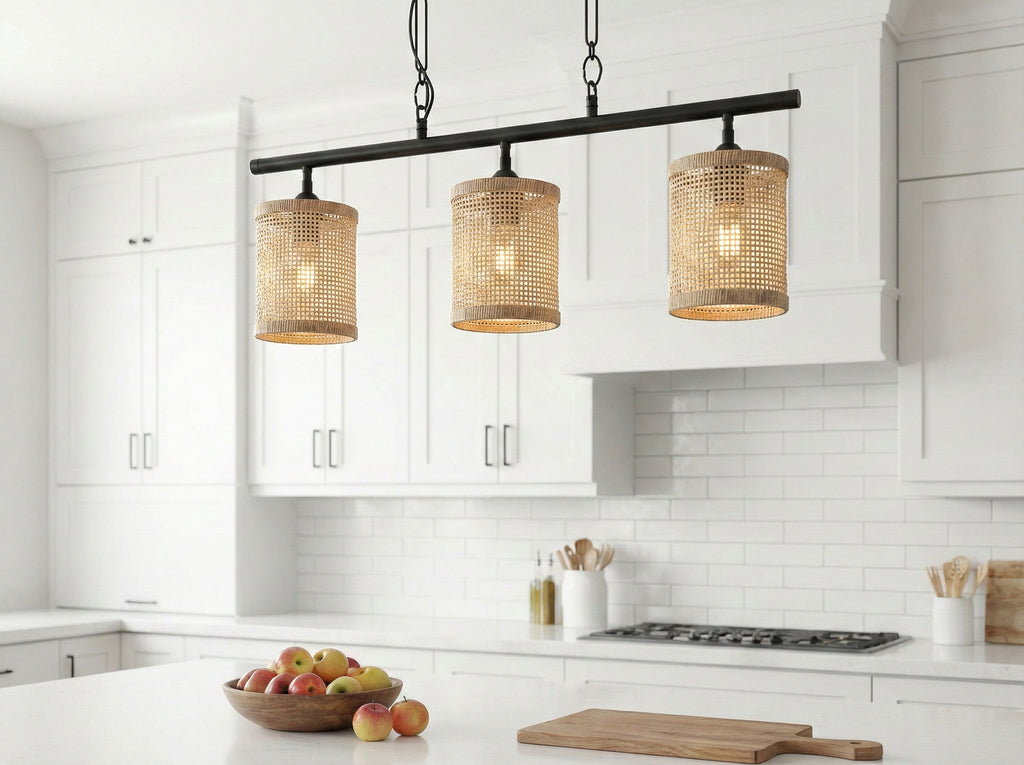 Elysian Three Lights Island Pendant Lamp
