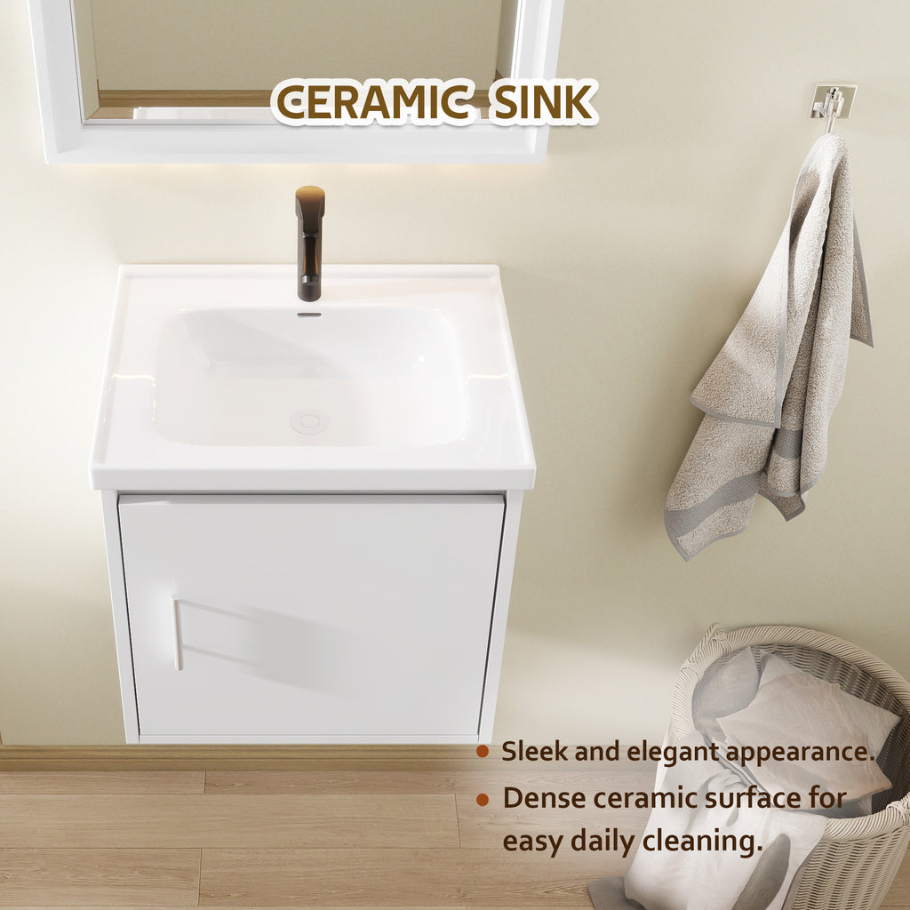 20" Floating Bathroom Vanity