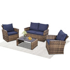 KROFEM 4-Piece Patio Furniture Set