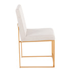 High Back Contemporary Dining Chair