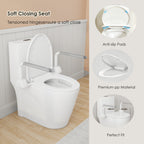 Upgraded Design Armrest One-Piece Toilet