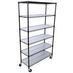 6 Tier 6000lbs Capacity NSF Metal Shelf Wire Shelving Unit