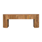 Solid Wood Soba Straight Media Unit