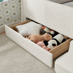 Twin Size Safe Cozy Multi-Functional Kids Bed