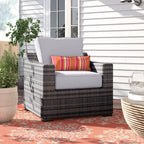 Fully Assembled Patio Chair with Cushion