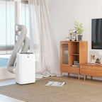 HOMCOM 14000 BTU Dual Hose Portable Air Conditioner