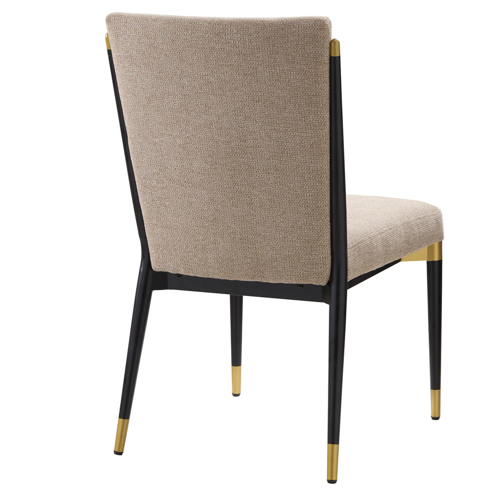 Modern Armless Dining Chair - Set of 2