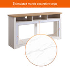60 Inch Fireplace TV Stand for TVs up to 70"