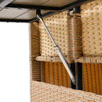 Tomax 5-Piece Outdoor Patio Rattan Sofa Set