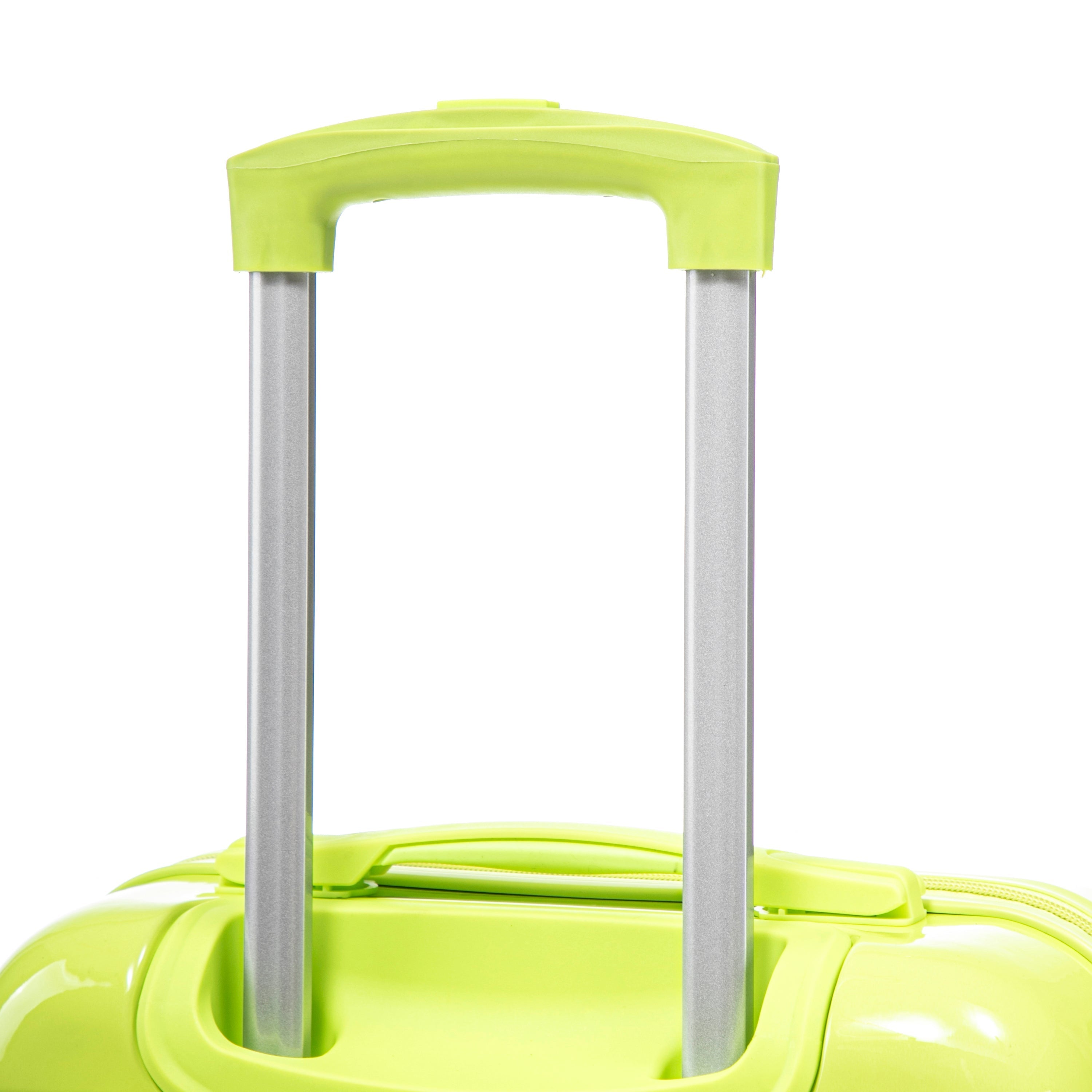 14'/20' 2-Piece PC Spinner Wheel Luggage Set with Gradient Color and Lock