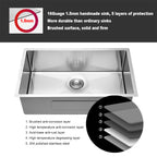 33 Inch Undermount Sink