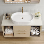 Modern 39.3 Wall-Mounted Bathroom Vanity