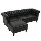 U-style 85" Modern 4-Seater L-Shaped Sectional Sofa