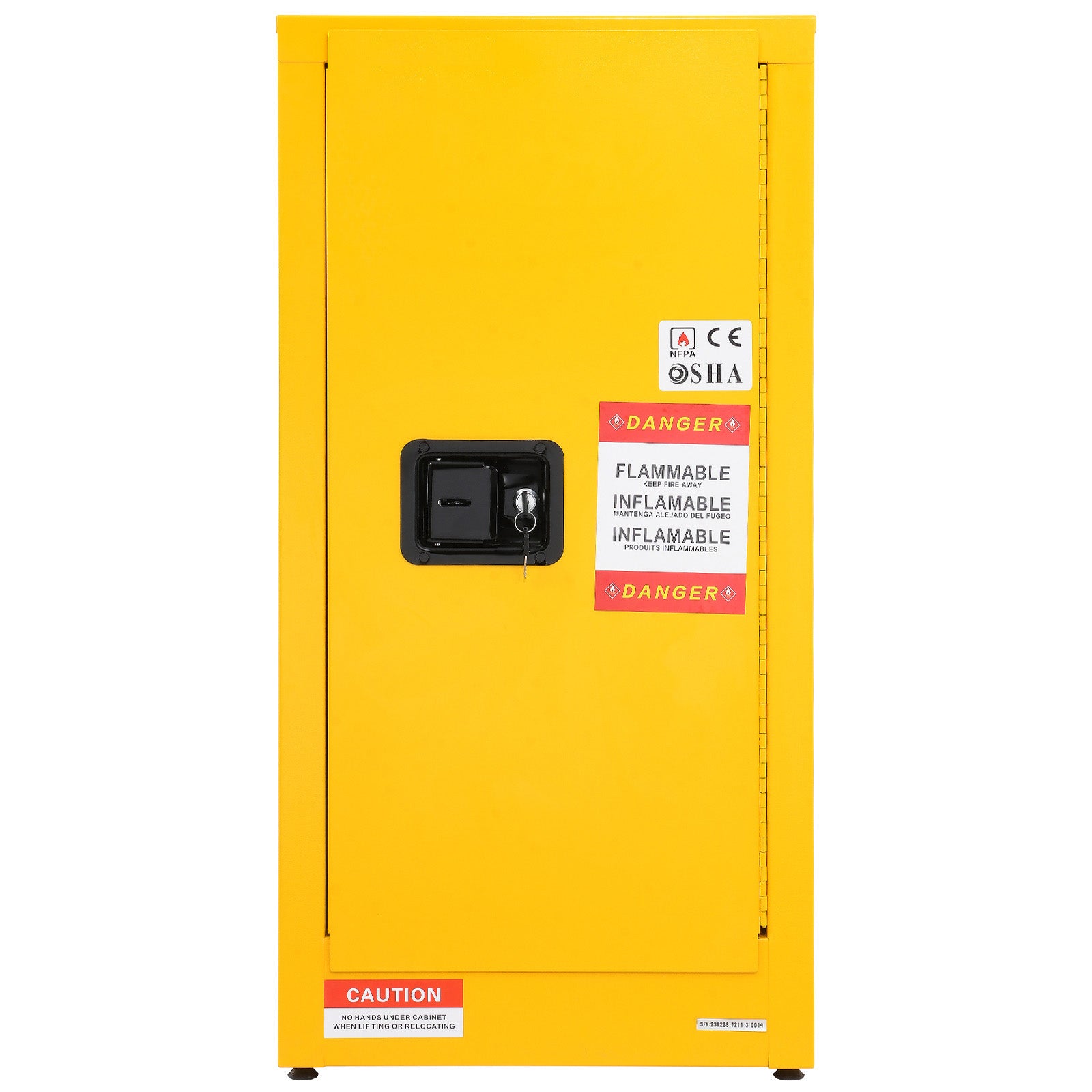Flammable Cabinet with Adjustable Shelf