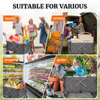 Portable 400L Collapsible Wagon - Folding Cart for All Occasions