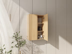 24 Inch Wall Mounted Side Cabinet Combination