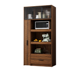 70.87" Tall Kitchen Pantry Cabinet