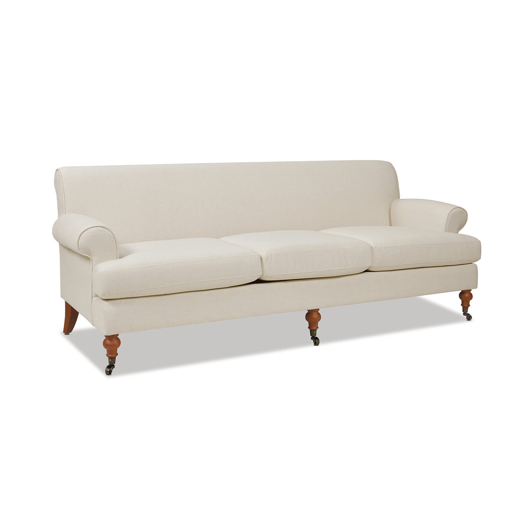 Alana Lawson Three-Cushion Tightback Sofa, Light