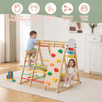 9-in-1 Foldable Kids Climbing Frame & Slide