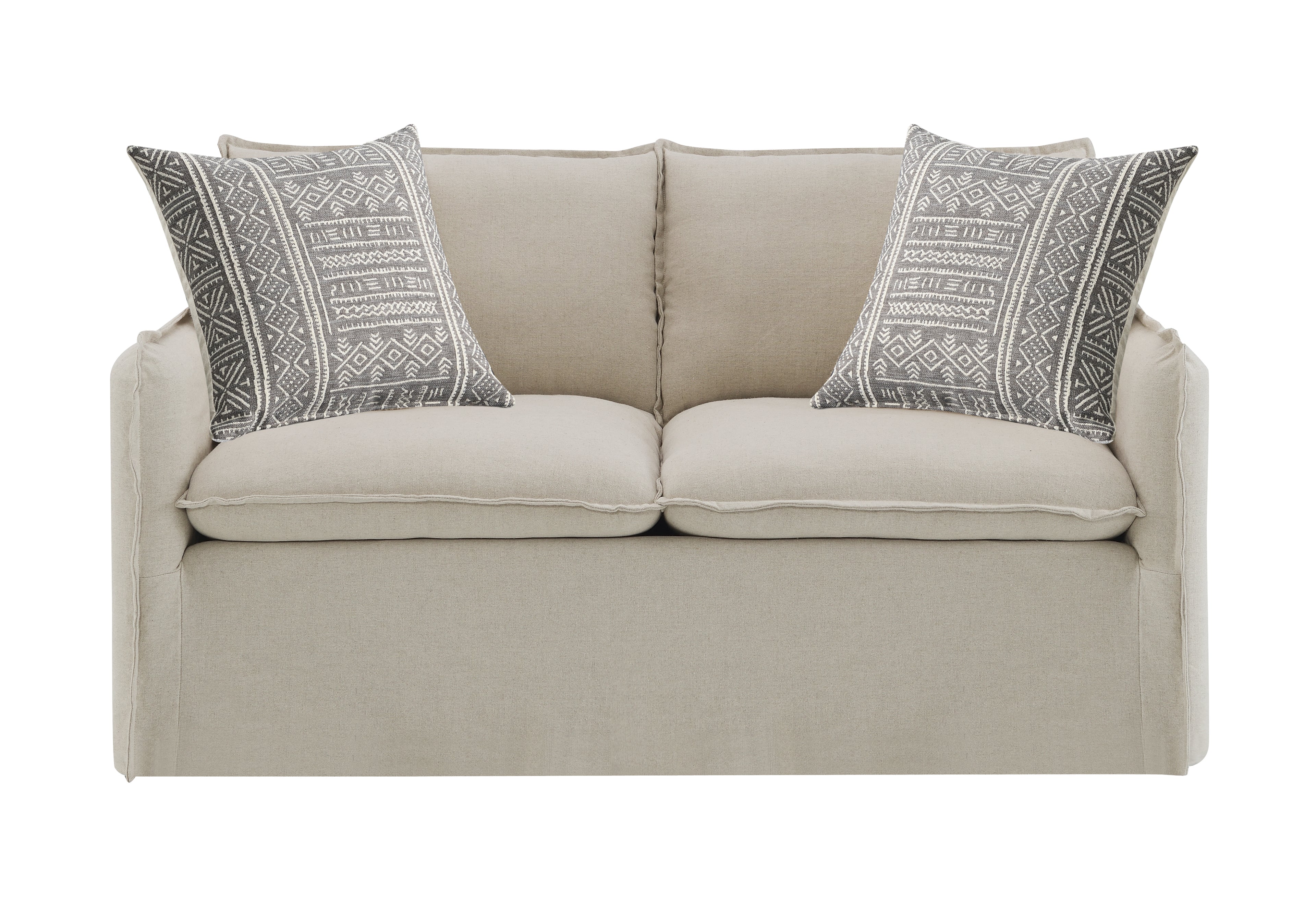 Upendo Pattern Fabric Sofa Set
