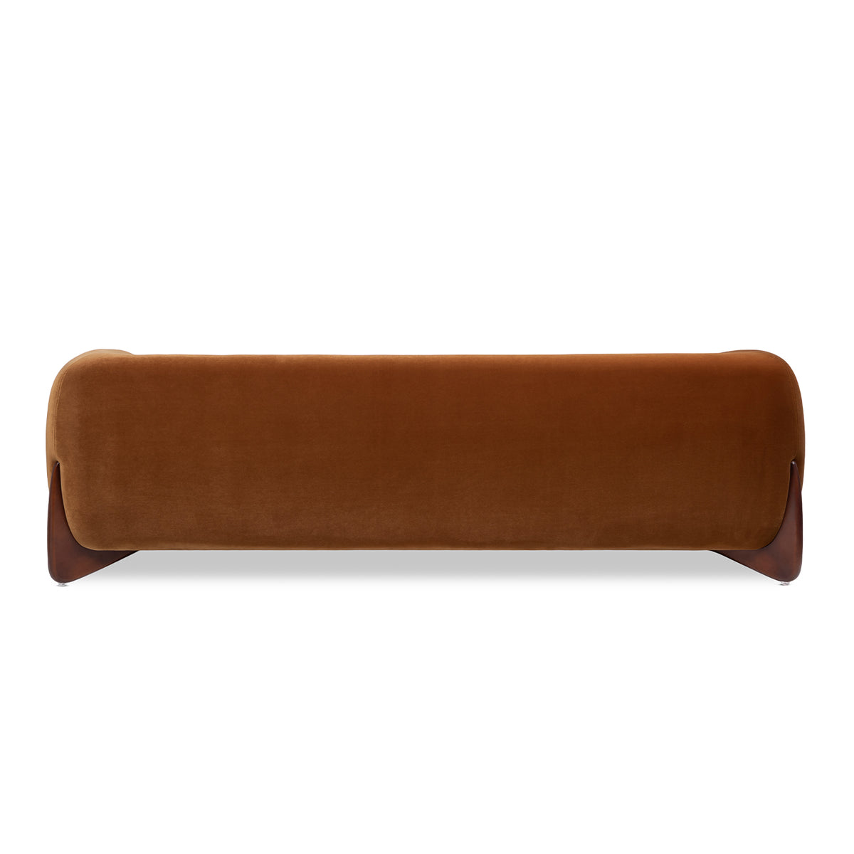 Alpine 90.5" Sherpa Sofa, Burnt