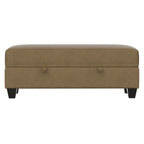 Brown Storage Ottoman
