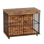 Wooden Dog Crate Furniture for Medium to Large Dogs