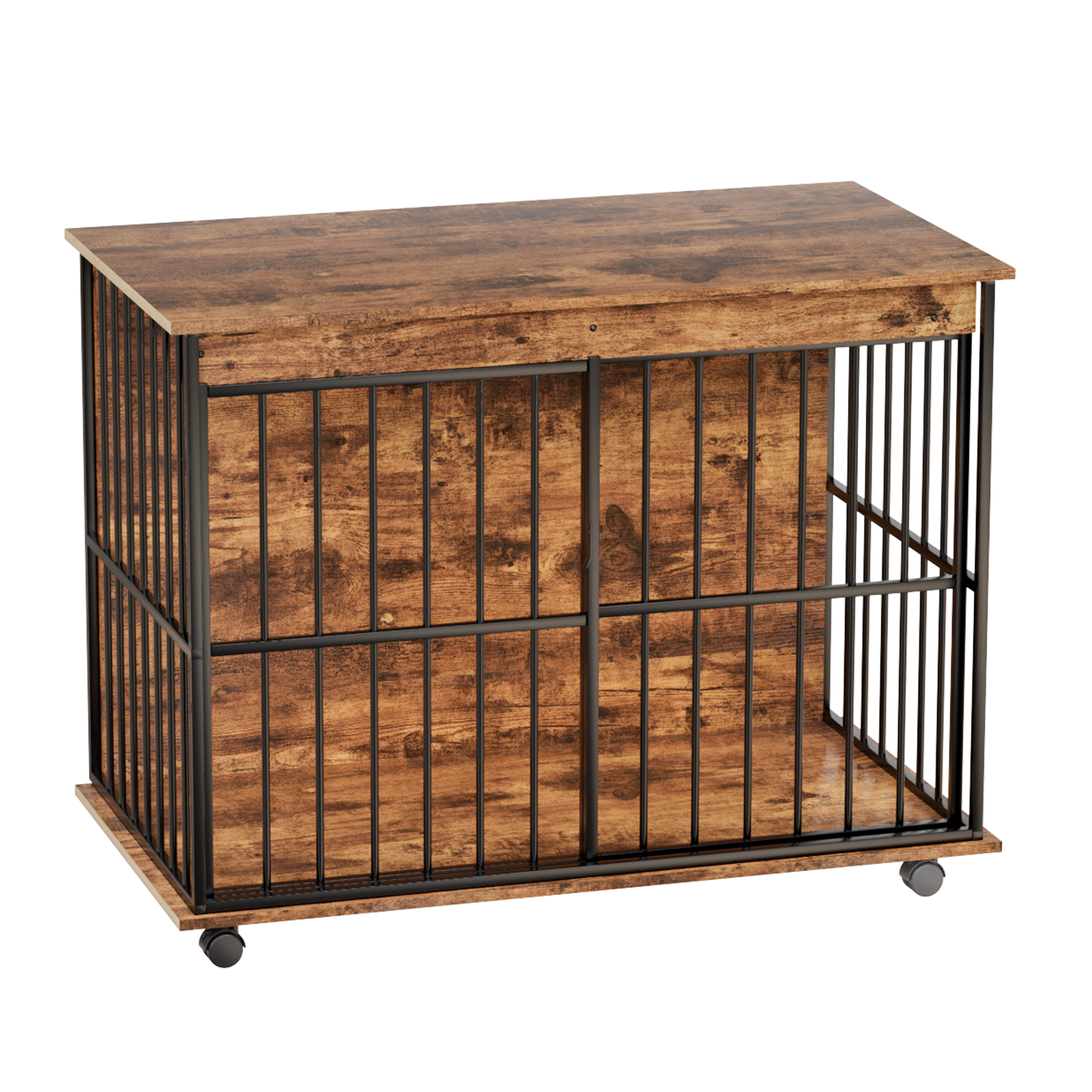 Wooden Dog Crate Furniture for Medium to Large Dogs