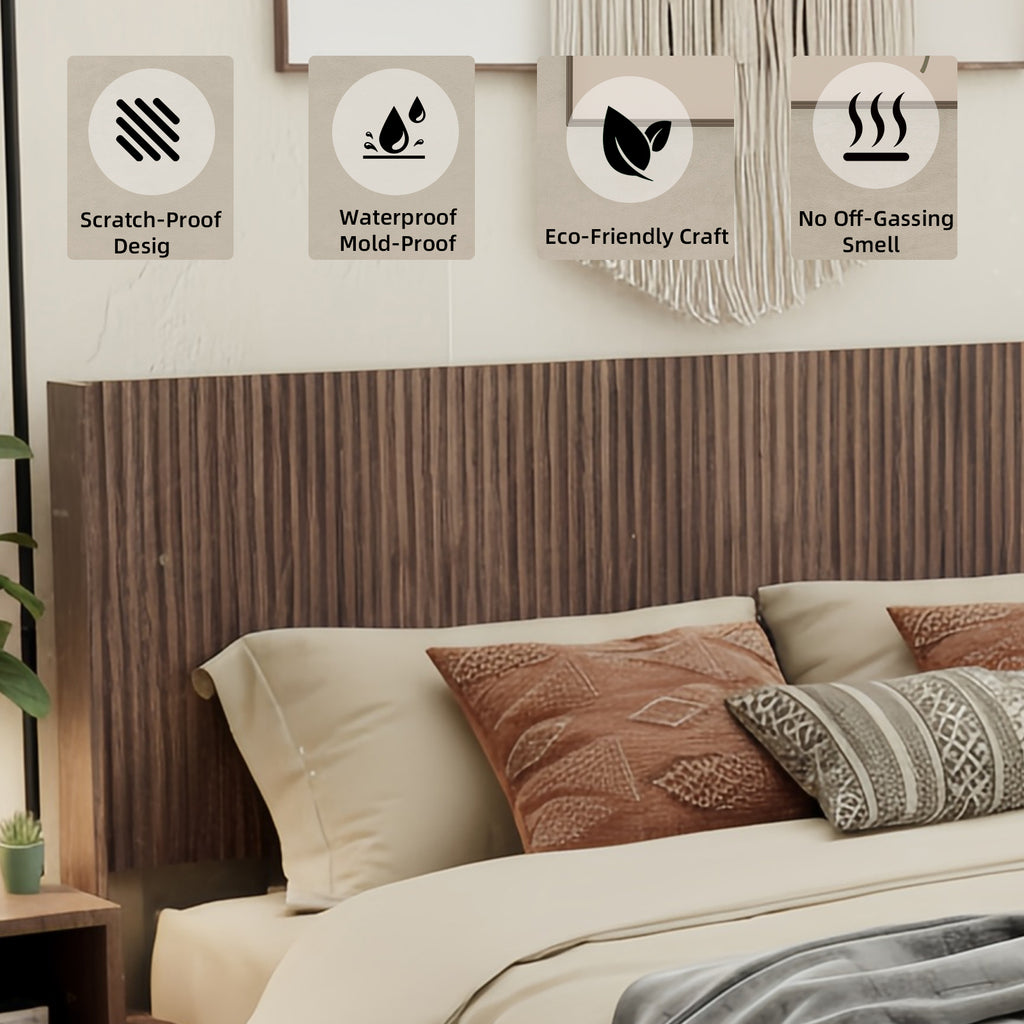 Wood Headboard Queen Size
