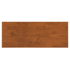 Draper 36 Inch Wide Solid Wood Mid Century Entryway Storage Cabinet