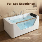 67" Hydrotherapy Jetted Bathtub
