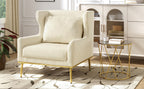 Modern Velvet Accent Chair
