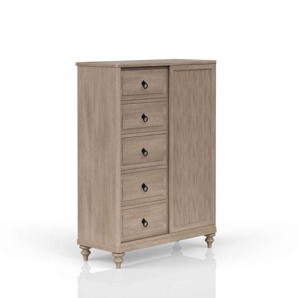 5 Drawer Door Chest