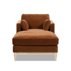 Knox 65" Modern Farmhouse Chaise Lounge Chair