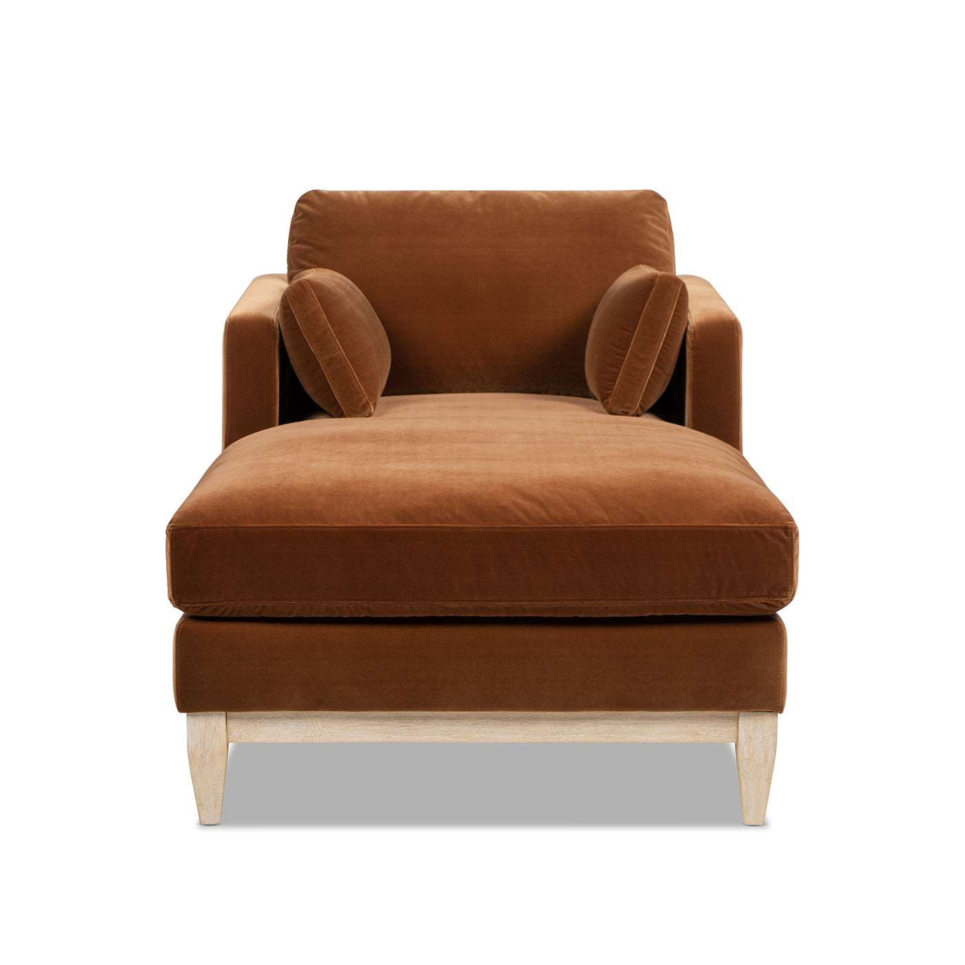 Knox 65" Modern Farmhouse Chaise Lounge Chair